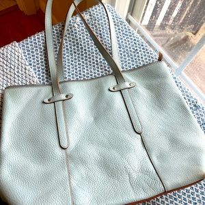 Beautiful light blue Fossil Bag